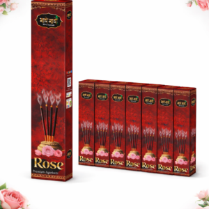 Rose Premium Agarbatti pack of 12 pic– Long Lasting Divine Fragrance